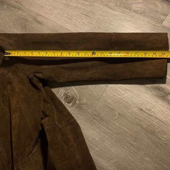 NEVADA Men’s Brown 100% Suede Leather Jacket (Size M- 38-40) - Picture 16 of 16